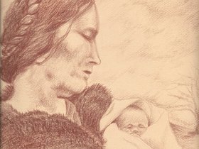 Es, drawing of Gma Mary & Ruth.jpg